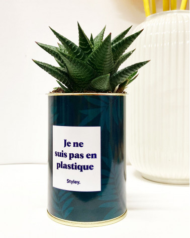 Je ne suis pas en plastique...