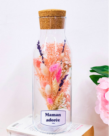 Maman adorée - Bouteille de...